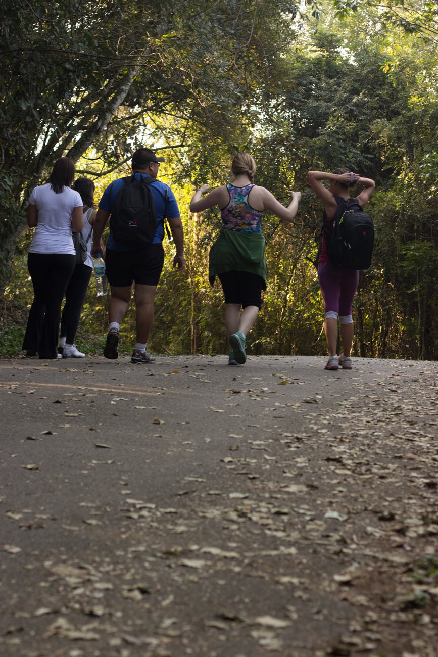 Group of people walking