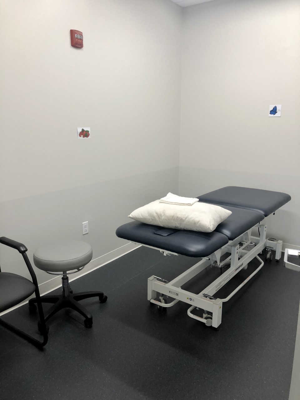 Private treatment room