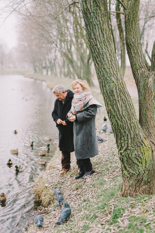 On the river back in winter